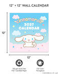 2027 Cinnamoroll™ 12" x 12" Wall Calendar