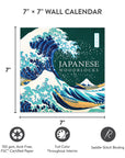 2027 Japanese Woodblocks 7" x 7" Wall Calendar