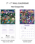 2027 tokidoki™ 7" x 7" Wall Calendar