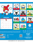 2027 Hello Kitty® and Friends Retro 7" x 7" Wall Calendar
