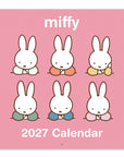 2027 Miffy A Year in Color 7" x 7" Wall Calendar