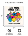 2027 Mr. Men Little Miss 7" x 7" Wall Calendar
