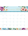 2027 Bella Flora Decorative Desk Blotter