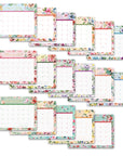 2027 Bella Flora Decorative Desk Blotter