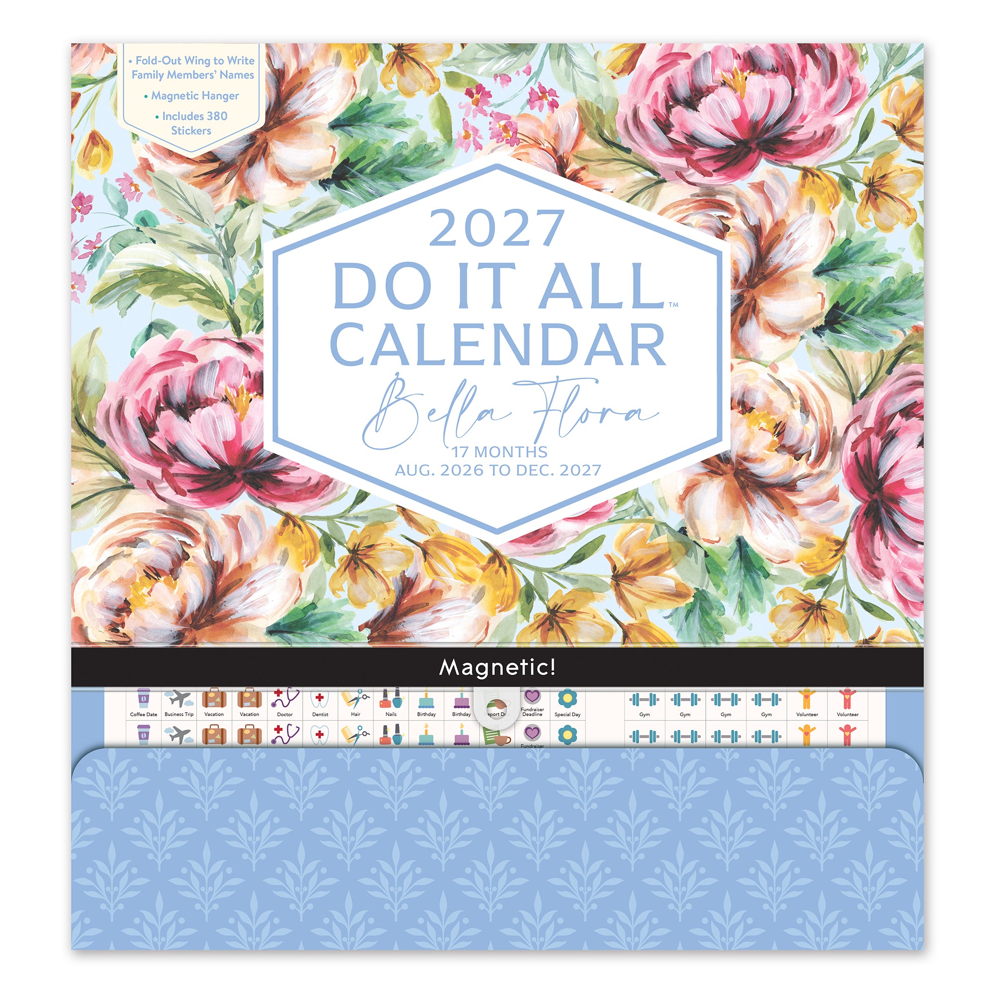 カレンダー・スケジュール Kate Upton2020 calendar 2027 Bella Flora Do It All™ Wall Calendar – Orange Circle Studio