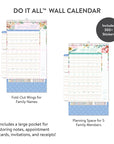 2027 Bella Flora Do It All™ Wall Calendar