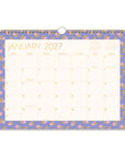 2027 Secret Garden Deluxe Wall Calendar