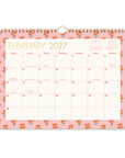 2027 Secret Garden Deluxe Wall Calendar