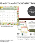 2027 Fruit & Flora Magnetic Monthly Pad