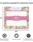 2027 Bella Flora Magnetic Monthly Pad