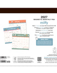 2027 Miffy A Year in Color Magnetic Monthly Pad