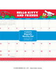 2027 Hello Kitty® and Friends Retro Magnetic Monthly Pad