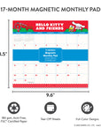 2027 Hello Kitty® and Friends Retro Magnetic Monthly Pad