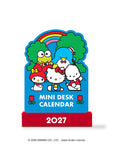 2027 Hello Kitty® and Friends Retro Mini Desk Calendar with Wood Stand