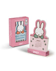 2027 Miffy A Year in Color Mini Desk Calendar with Wood Stand