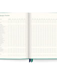 2027 Cascading Plumes Clara Clothbound Planner
