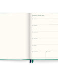 2027 Cascading Plumes Clara Clothbound Planner