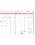 2027 Miffy A Year in Color Just Right Monthly Planner with Enamel Charm Bookmark