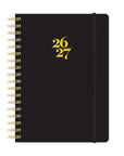 2027 Black Tri-Tab Planner