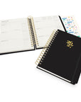 2027 Black Tri-Tab Planner