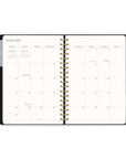 2027 Black Tri-Tab Planner