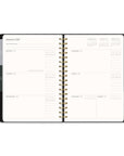2027 Black Tri-Tab Planner