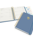 2027 Blue Gray Tri-Tab Planner