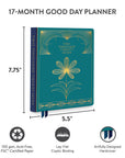 2027 Gilded Elegance Good Day Monthly Planner