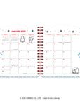 2027 Hello Kitty® and Friends Retro Die-Cut Weekly Planner