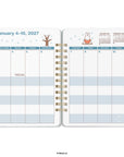 2027 Miffy Flowers Pink Miffy 12 Month Do It All Planner