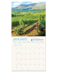 2027 Vineyards 12" x 12" Wall Calendar