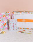 2027 Secret Garden English-Spanish Bilingual Just Right Monthly Planner
