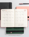 2027 Purring Pink Hunter Jotter Medium Planner