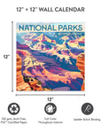 2027 National Parks 12" x 12" Wall Calendar