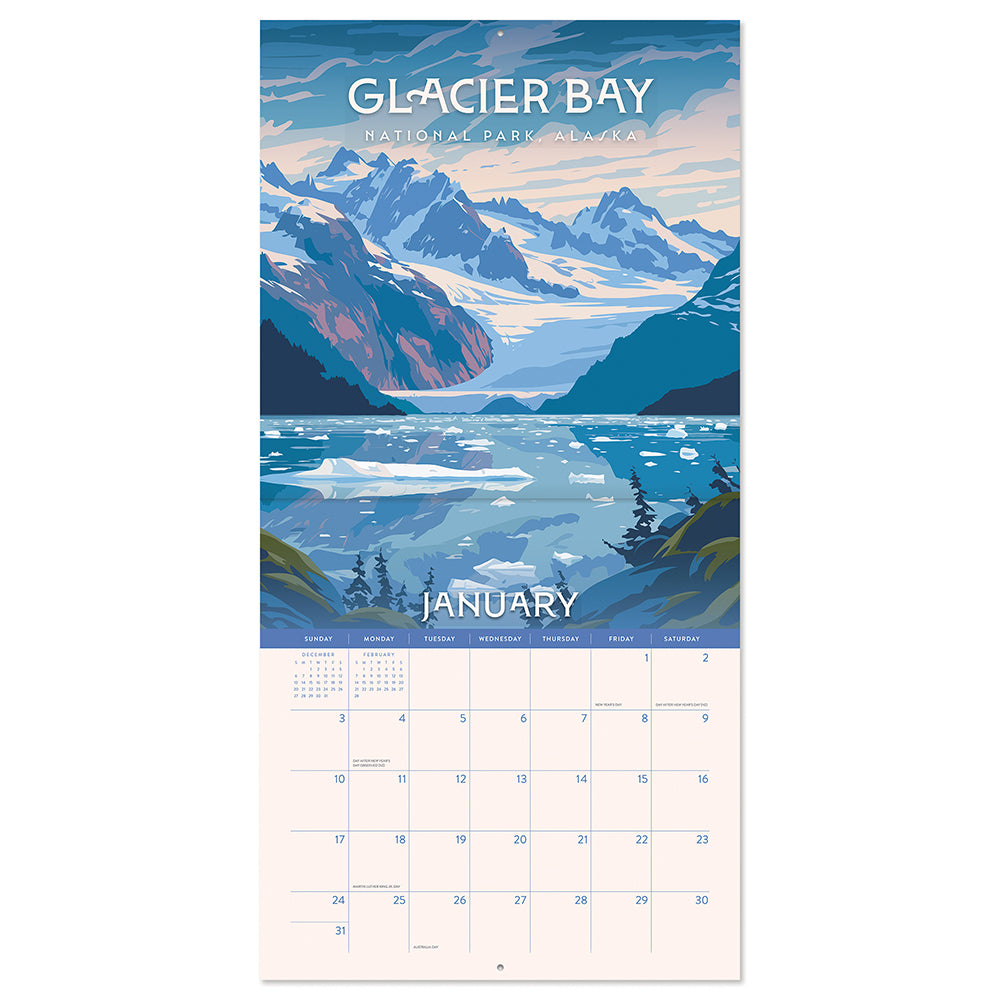 2027 National Parks 12" x 12" Wall Calendar