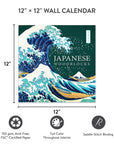 2027 Japanese Woodblocks 12" x 12" Wall Calendar