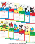 2027 Hello Kitty® and Friends Retro 12" x 12" Wall Calendar