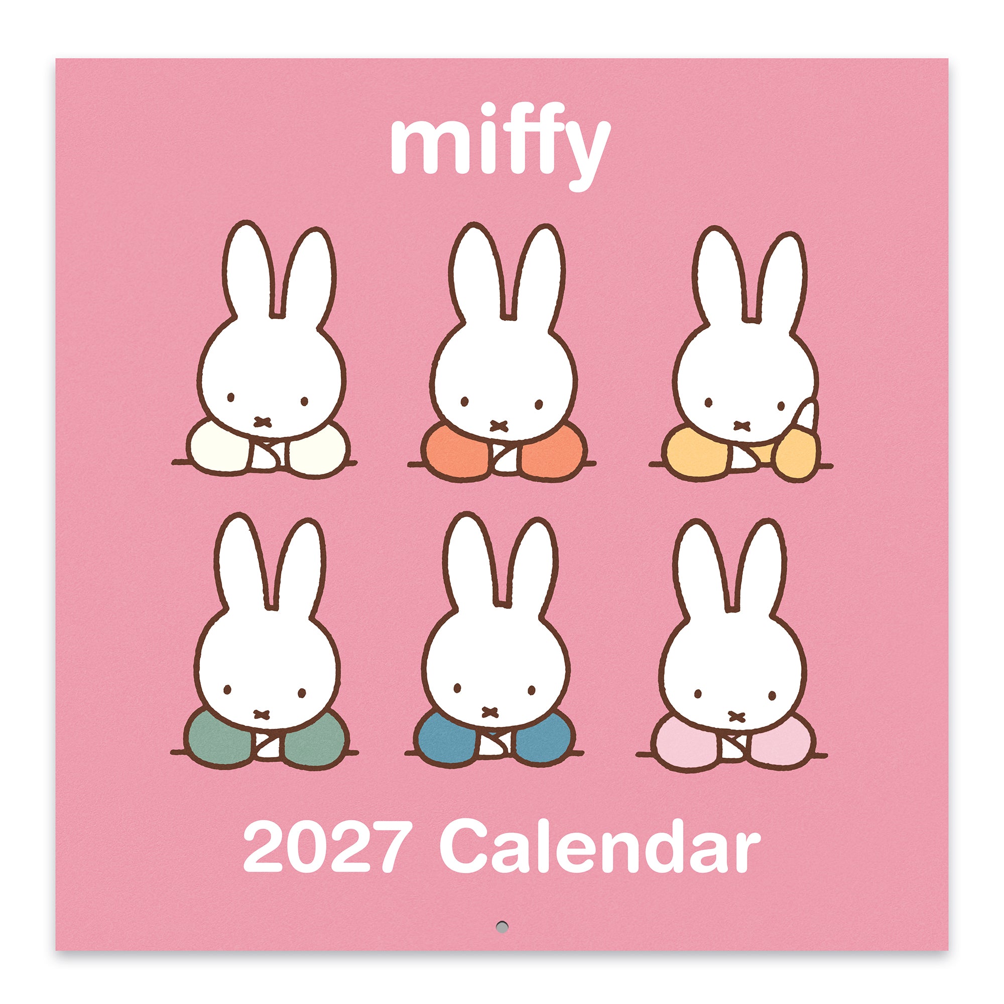 2027 Miffy A Year in Color 12" x 12" Wall Calendar