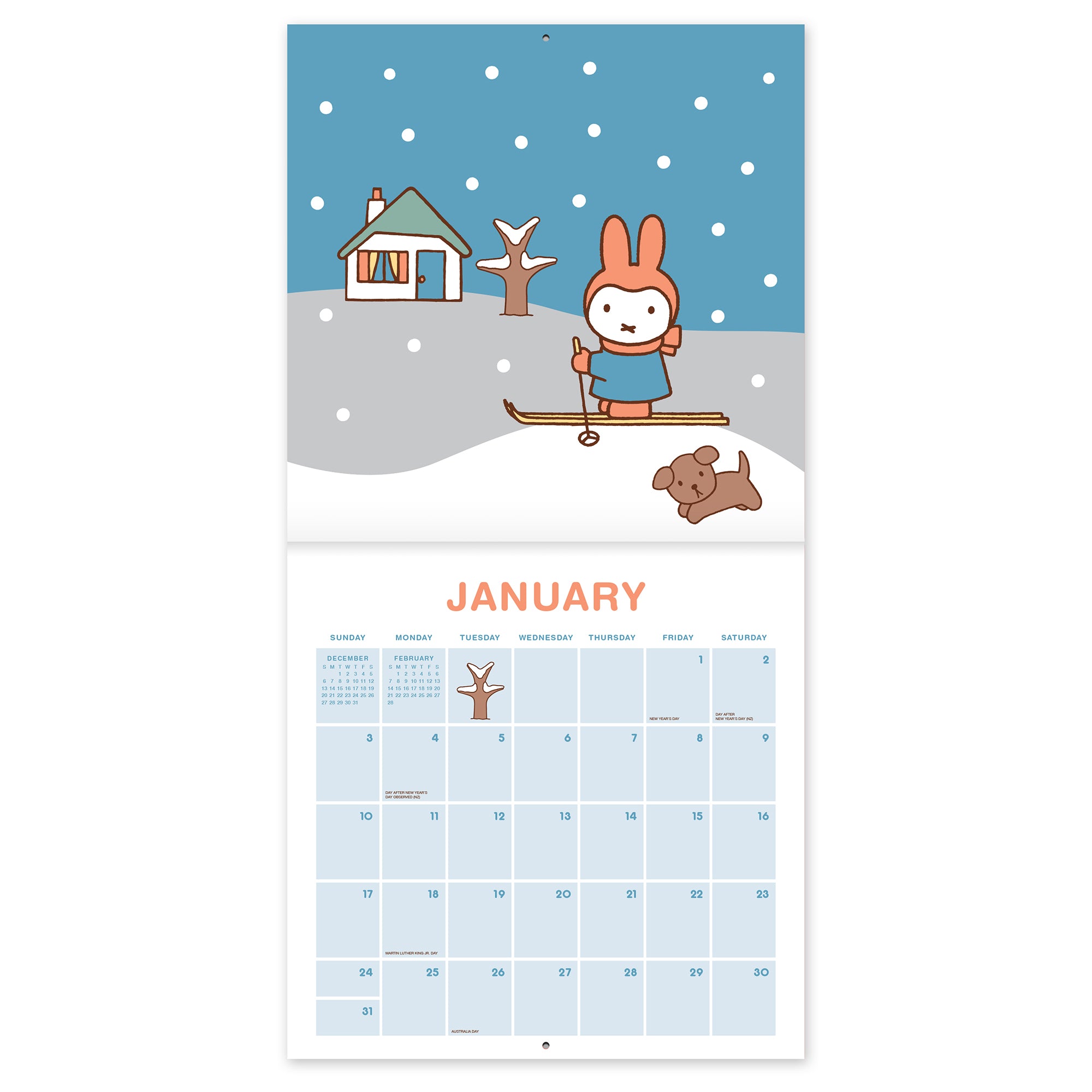 2027 Miffy A Year in Color 12" x 12" Wall Calendar