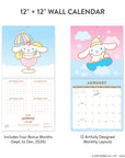 2027 Cinnamoroll™ 12" x 12" Wall Calendar