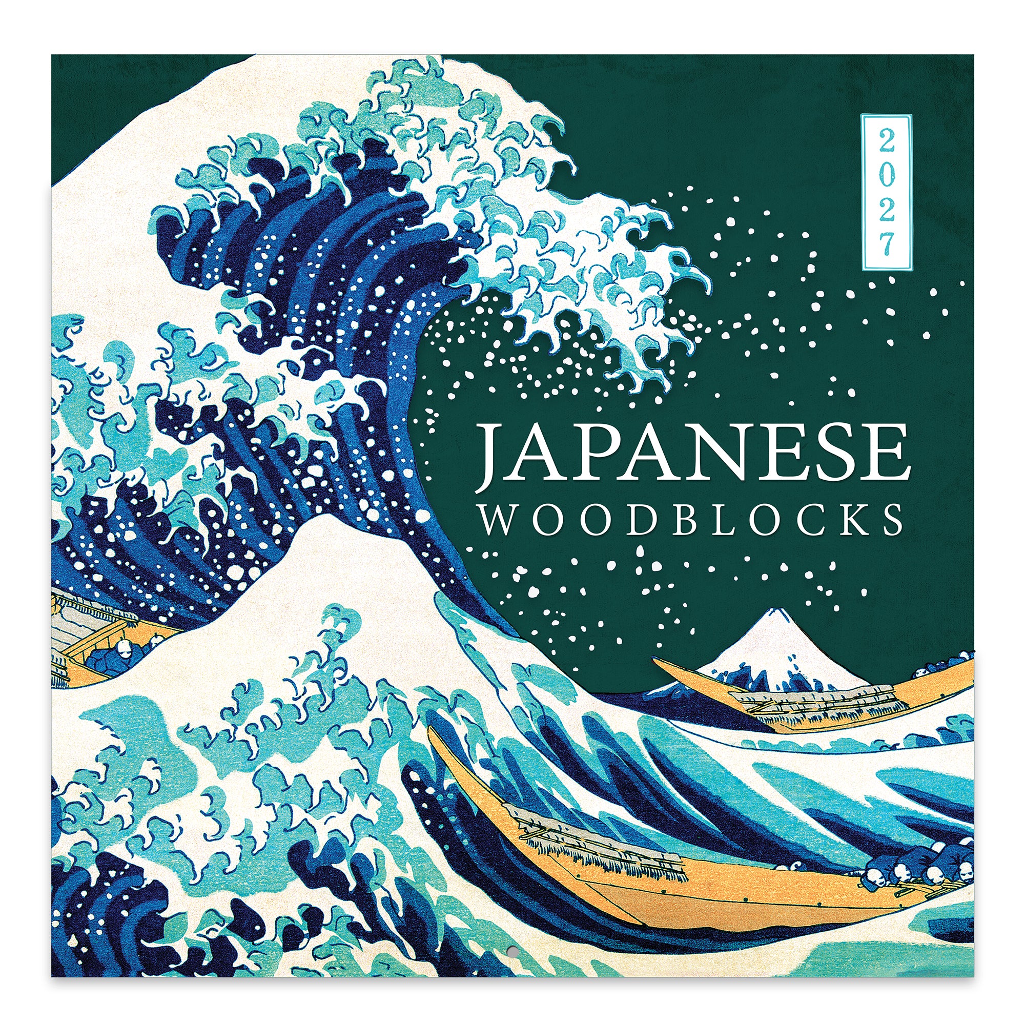 2027 Japanese Woodblocks 7" x 7" Wall Calendar