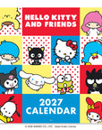 2027 Hello Kitty® and Friends Retro 7" x 7" Wall Calendar