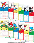 2027 Hello Kitty® and Friends Retro 7" x 7" Wall Calendar