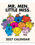 2027 Mr. Men Little Miss 7" x 7" Wall Calendar