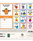 2027 Mr. Men Little Miss 7" x 7" Wall Calendar