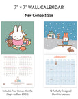 2027 Miffy A Year in Color 7" x 7" Wall Calendar