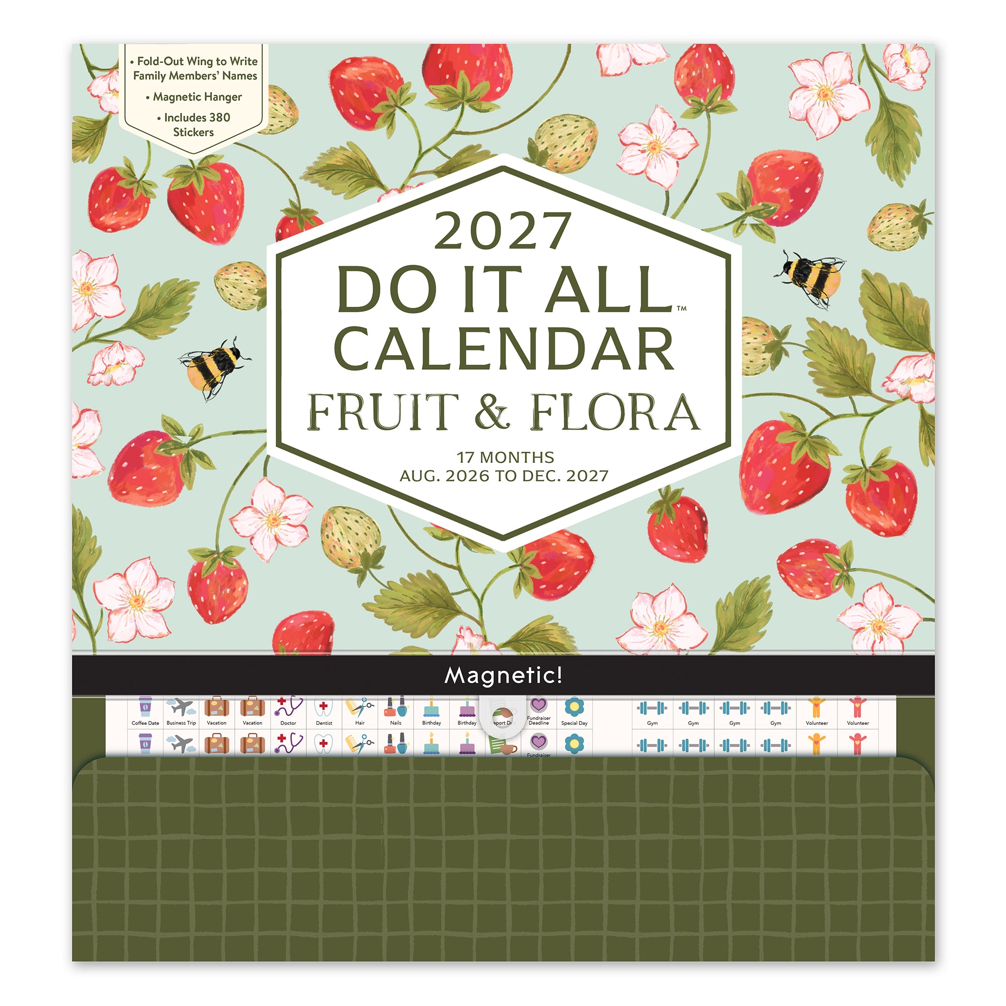 2027 Fruit &amp; Flora Do It All™ Wall Calendar