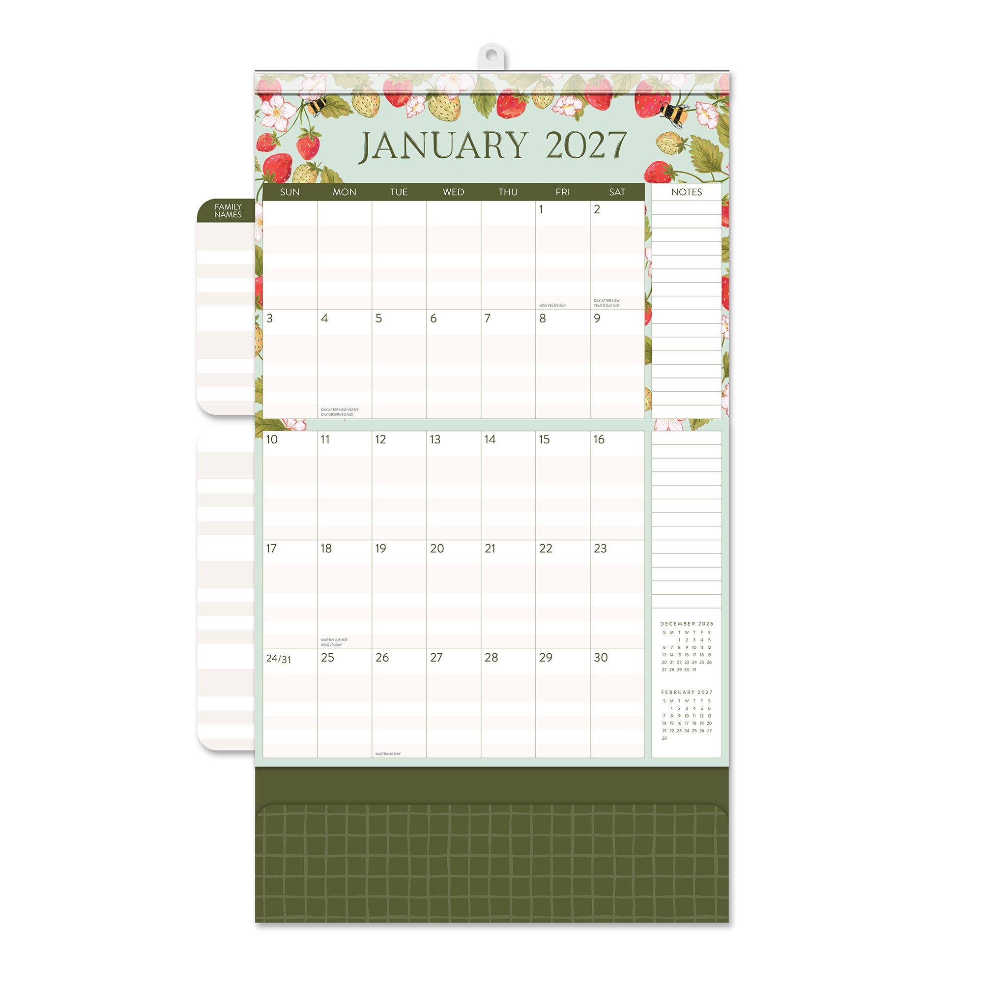 2027 Fruit &amp; Flora Do It All™ Wall Calendar