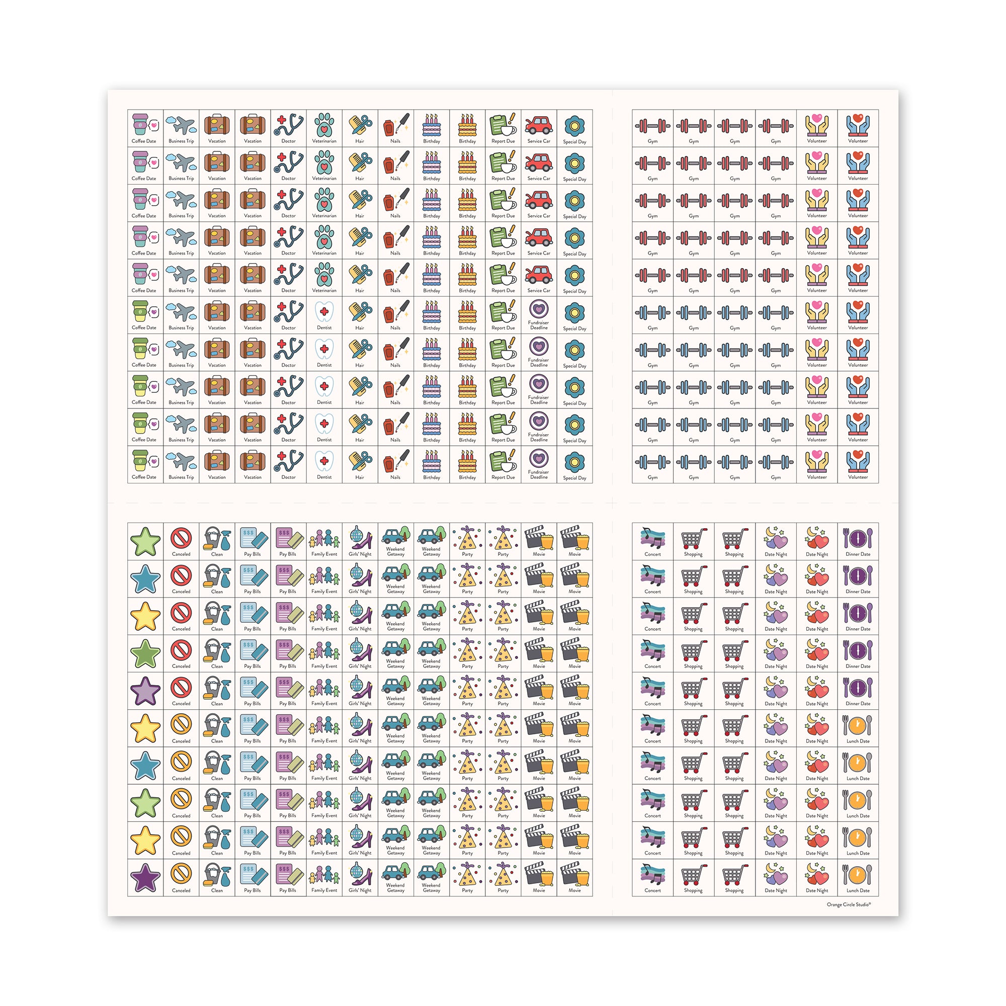 2027 Fruit &amp; Flora Do It All™ Wall Calendar