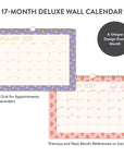 2027 Secret Garden Deluxe Wall Calendar